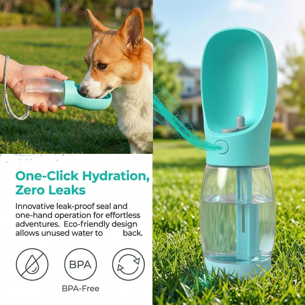 Pet Supplies Coupon - Portable Dog Water Bottle Travel Pet