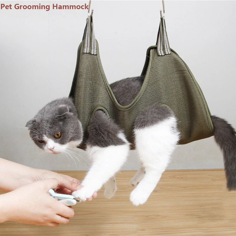 Pet Grooming Hammock Dog Cat H - đánh giá và giá Pet Supplies Nail Trim