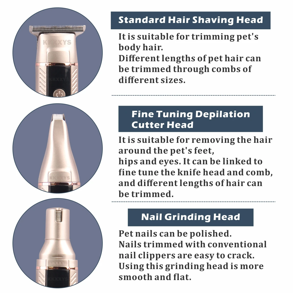 Pet Hair Trimmer 3in1 Professi - đánh giá và giá Pet Supplies For Less