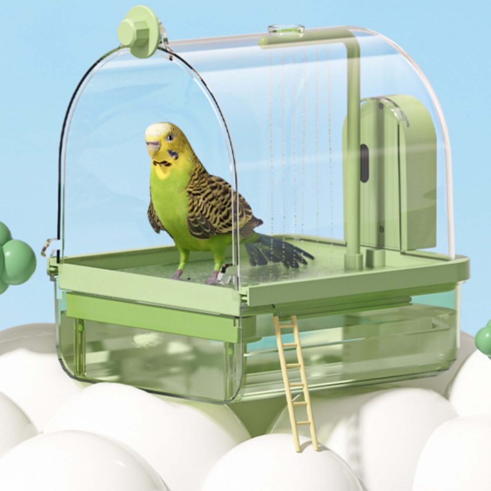 Automatic Bird Bath Wireless S - đánh giá và giá Pet Supplies In