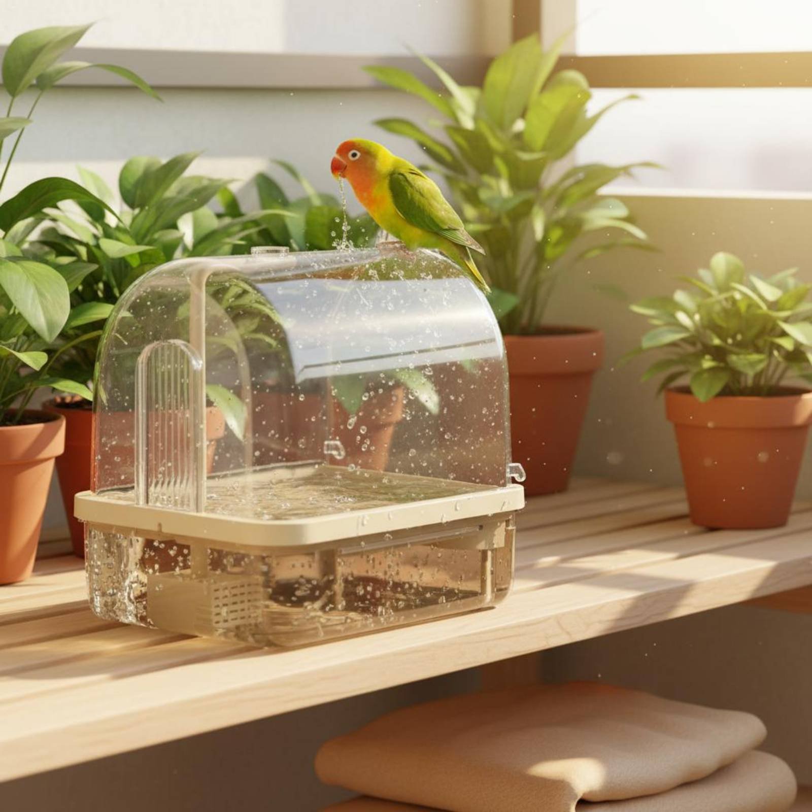 Automatic Bird Bath Wireless S - đánh giá và giá Pet Supplies In