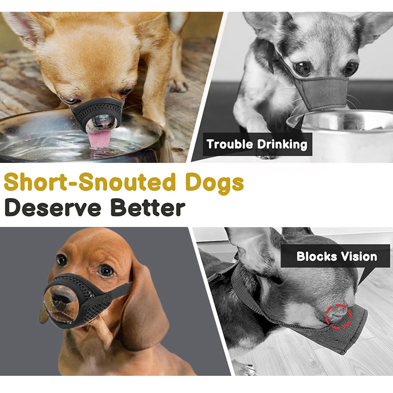 Mesh Muzzle For Short Snout An - đánh giá và giá Pet Supplies Coupon