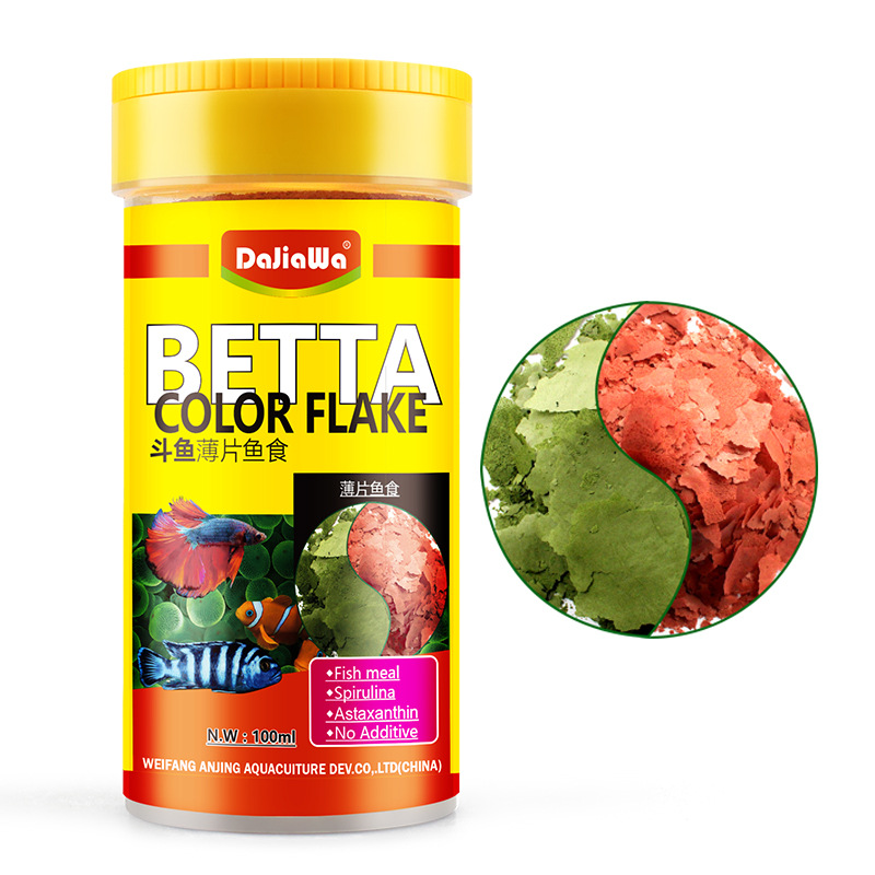 DaJiaWa Spirulina Flake Fish F - đánh giá và giá Tetra Food Goldfish Flakes