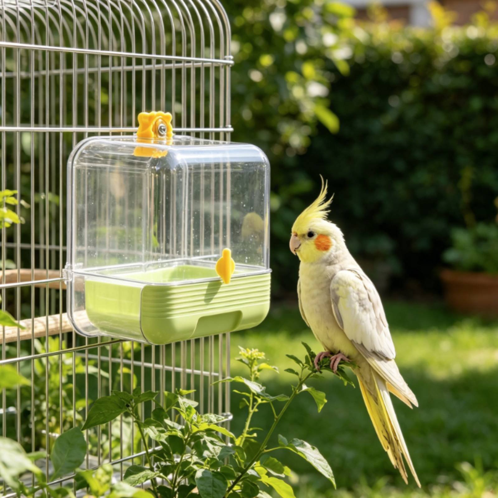 Parrot Bathing Tub Multi Funct - đánh giá và giá Pet Supplies In