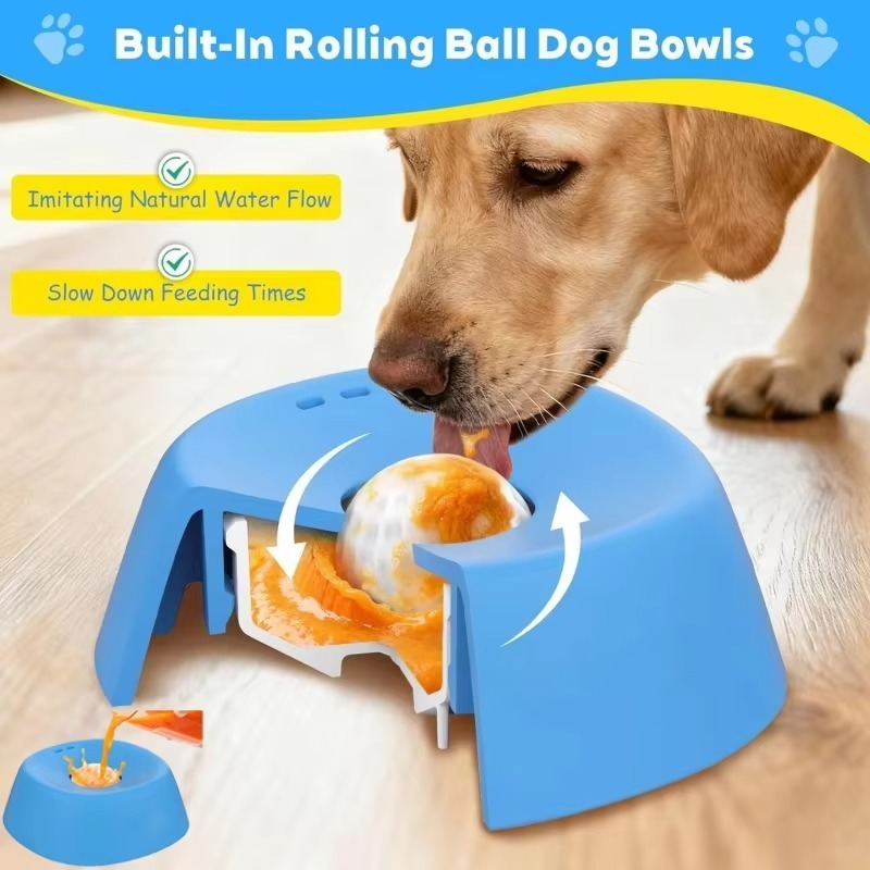 1pc Dog Lick Bowl Slow Feeder  - đánh giá và giá Pet Supplies Coupon
